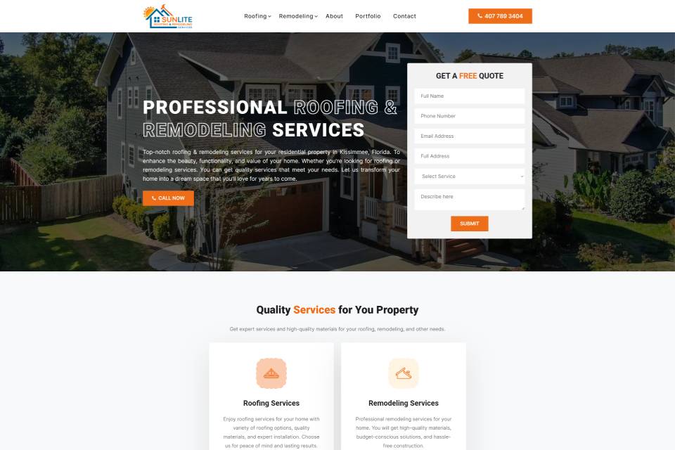 Sunlite Roofing & Remodeling
