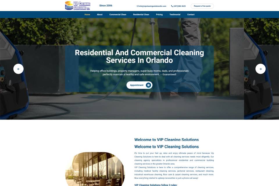 VIP Cleaning Solutions LLC.